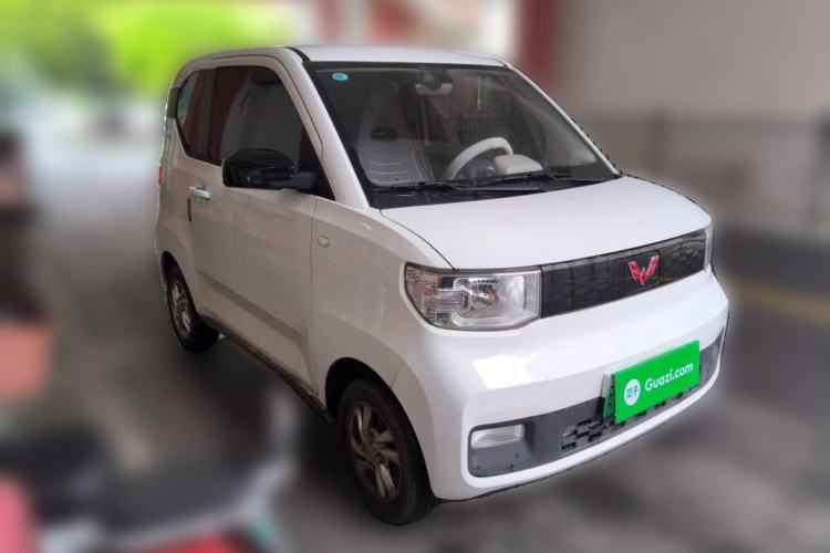 Used Wuling Hongguang MINIEV 2021 Macaron Fashion Edition Lithium-Ion Battery Front Right 45 Deg