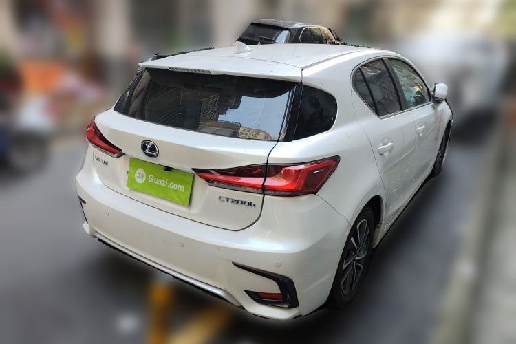 Used Lexus CT 2017 CT200h Elite Edition Solid Color China V Standard Rear Right 45 Deg