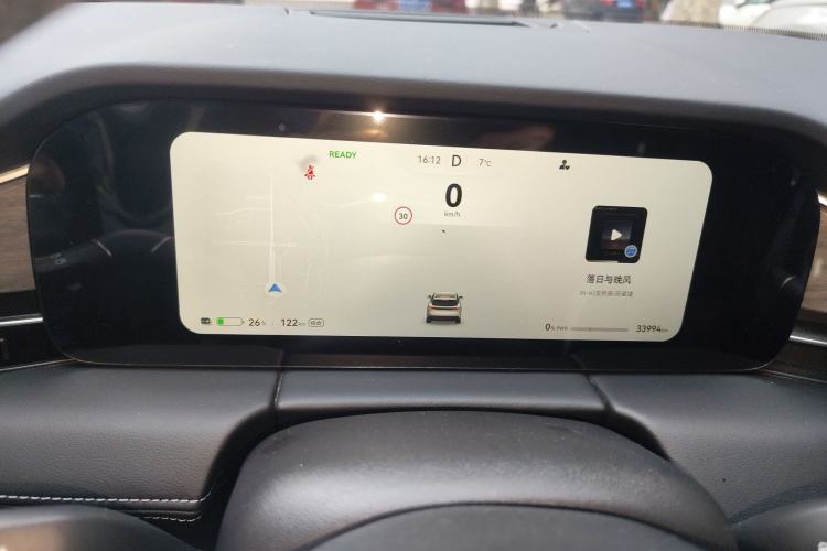 Used Hima AITO M5 2022 Pure Electric All-Wheel-Drive Performance Edition Instrument Cluster