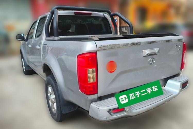 Used Great Wall Wingle 7 2019 2.0T Gasoline Two-Wheel-Drive Elite Version China VI Standard Small Double Cabin GW4C20B Rear Left 45 Deg