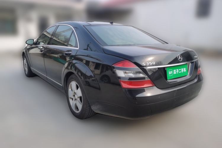 Used Mercedes-Benz S-Class 2008 S 350 L 4MATIC Rear Left 45 Deg