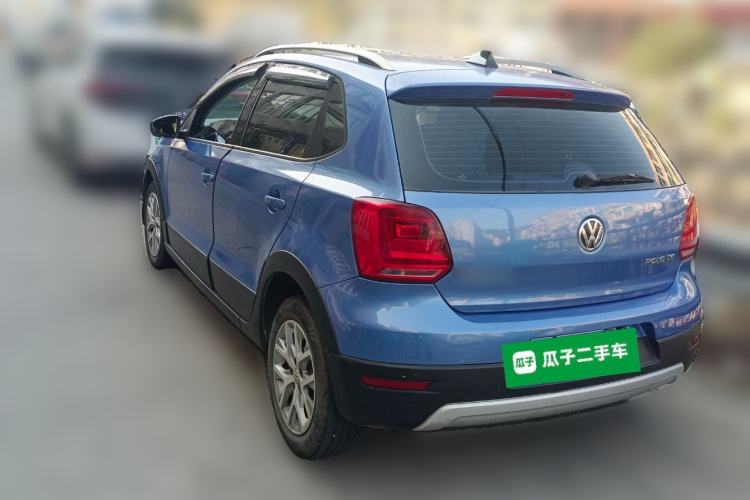 Used Volkswagen Polo 2014 1.6L Cross Polo Manual Rear Left 45 Deg