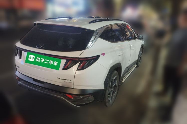 Used Hyundai Tucson 2023 Tucson L 1.5T Automatic Two-Wheel Drive DLX Luxury Edition Rear Right 45 Deg