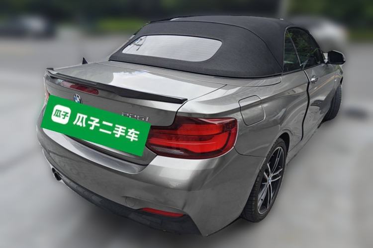 Used BMW 2 Series 2018 225i Convertible Coupe Luxury Model M Sport Package Rear Right 45 Deg