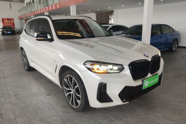 Used BMW X3 2022 xDrive30i Luxury Model M Night Sky Package Front Right 45 Deg