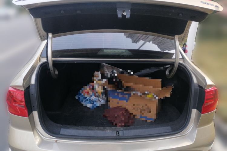 Used Volkswagen Bora 2016 1.6L Manual Comfort Model Trunk