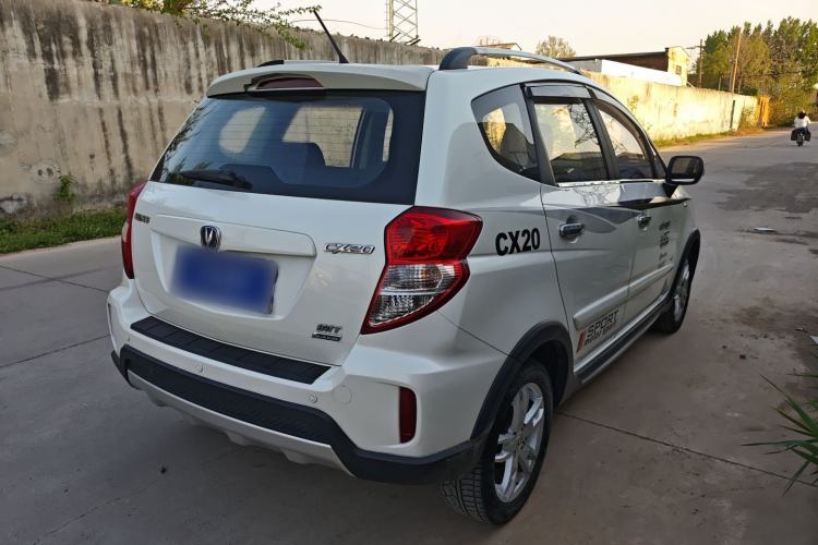 Used CHANGAN CX20 2014 1.4L IMT Sunroof Navigation Version China IV Standard Rear Right 45 Deg