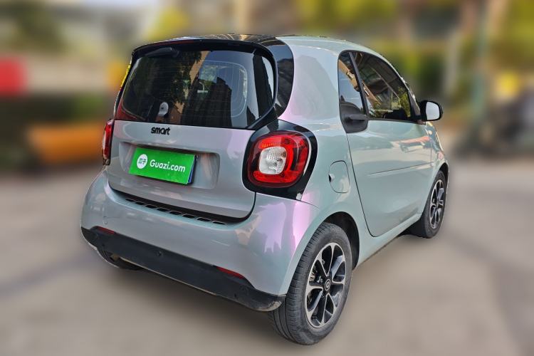 Used smart fortwo 2015 1.0L 52 kW Hardtop Passion Edition Rear Right 45 Deg