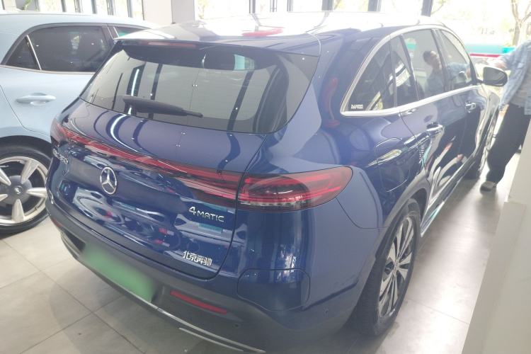 Used Mercedes-Benz EQC 2021 EQC 350 4MATIC Rear Right 45 Deg
