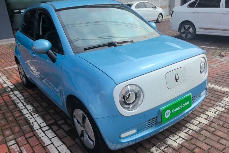 Used ORA Black Cat 2022 301km "Cute & Dynamic" Phosphate Iron Lithium Front Right 45 Deg