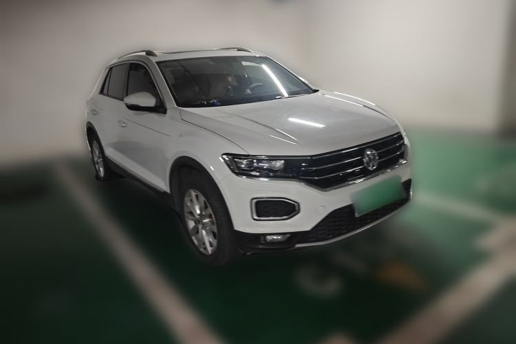 Used Volkswagen T-ROC 2019 230TSI DSG Two-Wheel-Drive Advanced Version China VI Standard Front Right 45 Deg