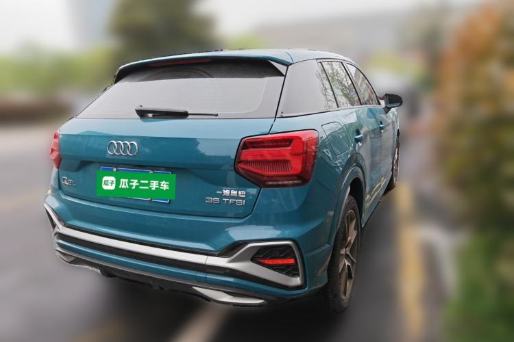Used Audi Q2L 2022 35 TFSI Fashion Dynamic Model Rear Right 45 Deg