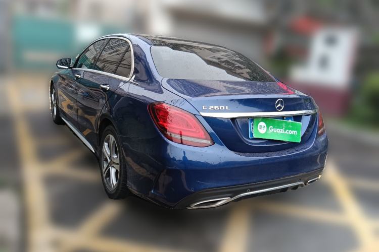 Used Mercedes-Benz C-Class 2019 C 260 L Sport Edition Rear Left 45 Deg