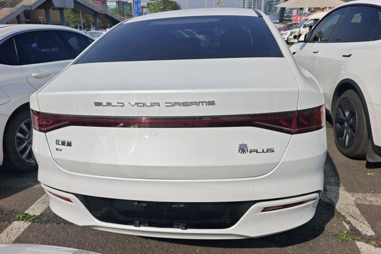 Used BYD Qin PLUS 2024 Honor Edition EV 420KM Leading Model Rear