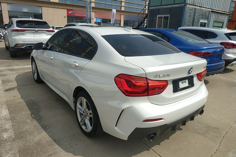 Used BMW 1 Series 2022 120i M Sport Night Edition Rear Left 45 Deg