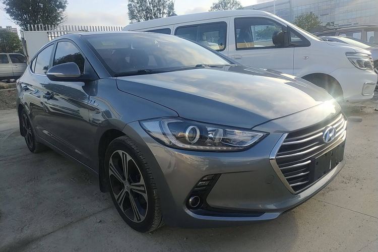 Used Hyundai Elantra (6th Generation / Lingdong) 2018 1.4T Dual-Clutch Xuan Dong · Dynamic Edition Front Right 45 Deg