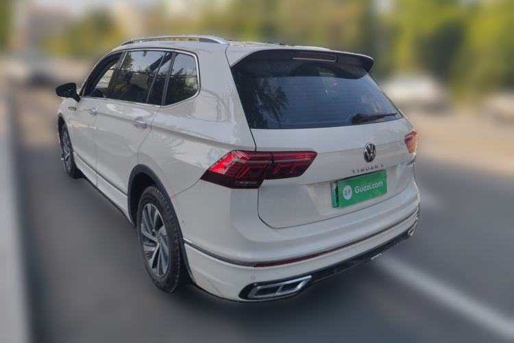 Used Volkswagen Tiguan L New Energy 2022 430 PHEV Plug-in Hybrid Flagship Edition Rear Left 45 Deg