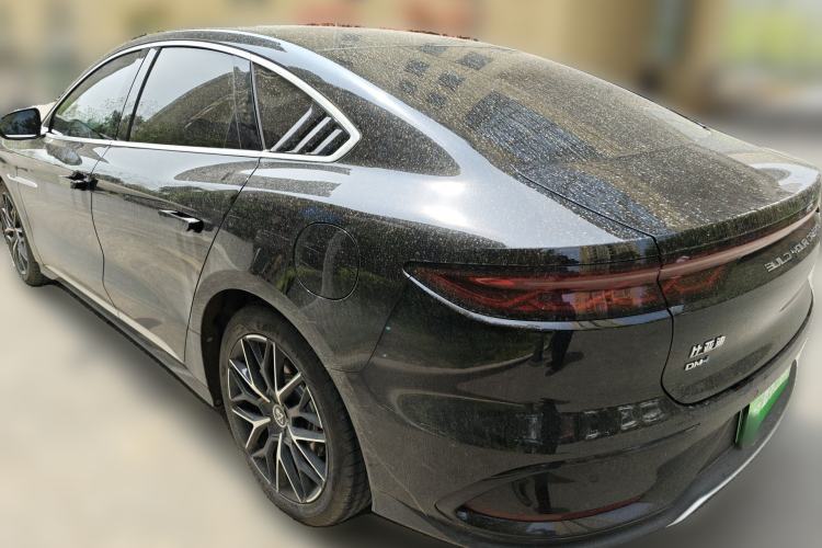 Used BYD Han 2025 DM-i 125KM Prestige Model Rear Left 45 Deg