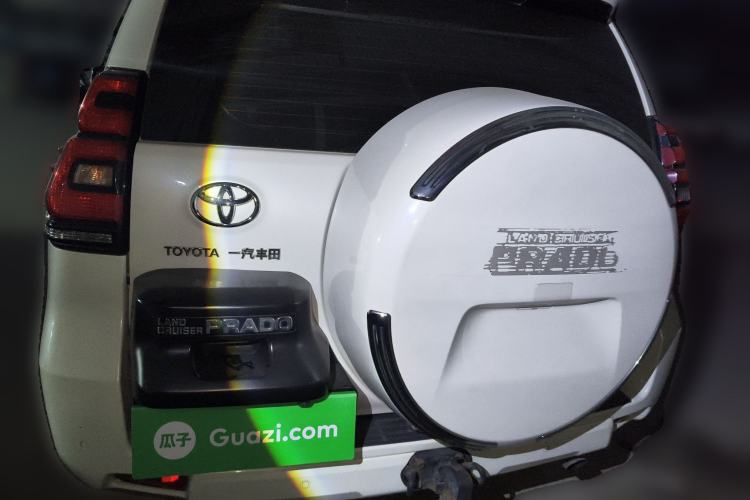 Used Toyota Prado 2018 3.5L Automatic TX-L with Rear-Mounted Spare Tire
