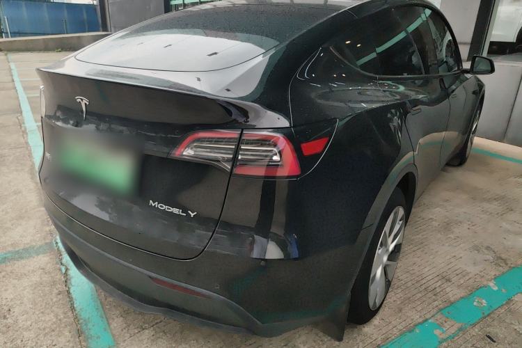 Used Tesla Model Y 2022 Revised Version Long-Range All-Wheel Drive Rear Right 45 Deg