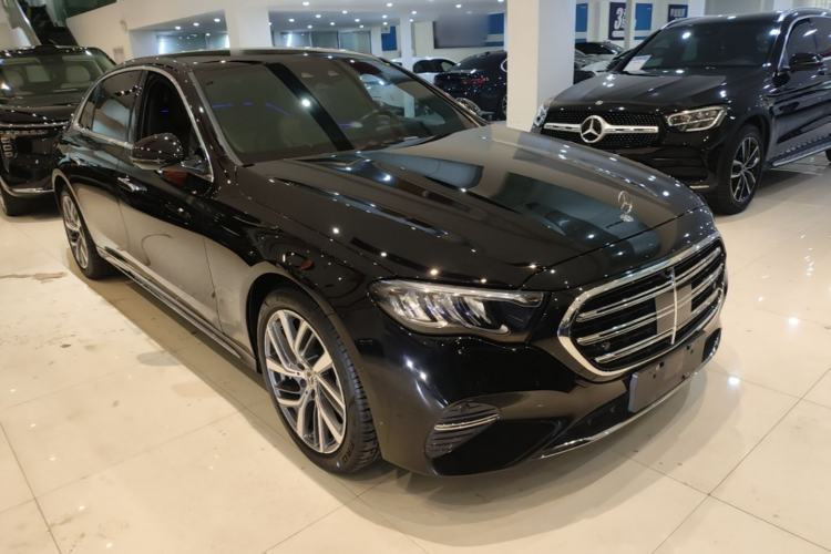 Used Mercedes-Benz E-Class 2024 E 300 L Stylish Model Front Right 45 Deg