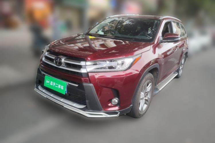 Used Toyota Highlander 2018 2.0T Four-Wheel Drive Luxury Edition 7 Seats China V Emission Standard