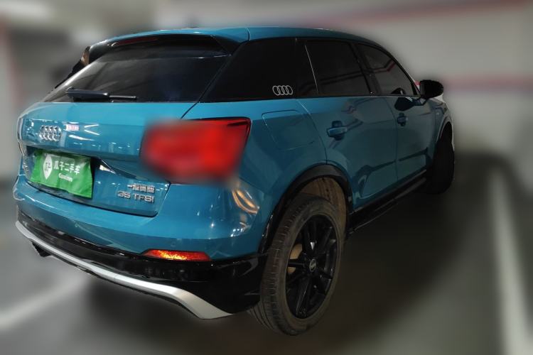 Used Audi Q2L 2021 35 TFSI Progressive Dynamic Edition Rear Right 45 Deg