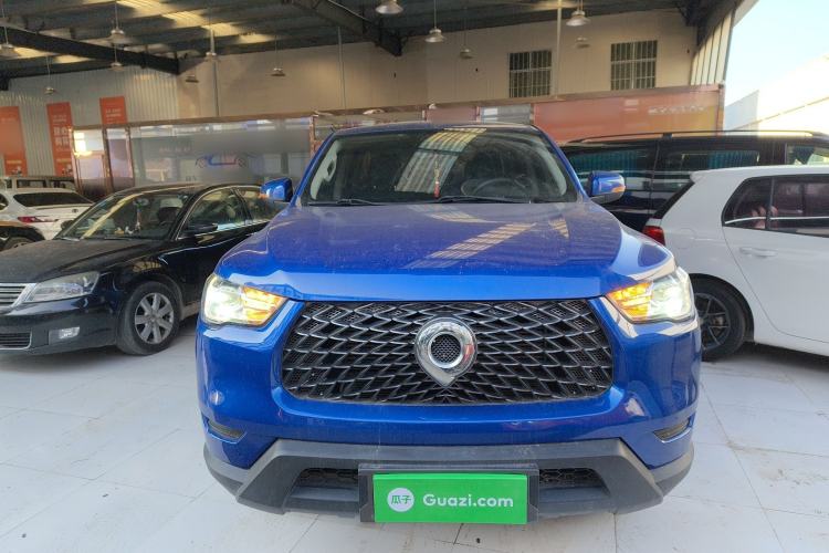 Used Great Wall Poer 2021 2.0T Commercial Version Automatic Diesel 4x4 Elite Long-Box GW4D20M