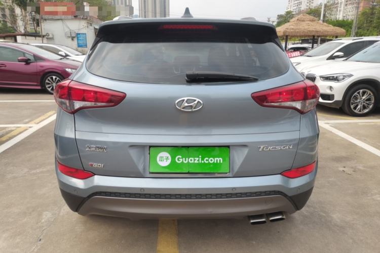 Used Hyundai Tucson 2015 1.6T Dual-Clutch Two-Wheel-Drive Smart Model Rear
