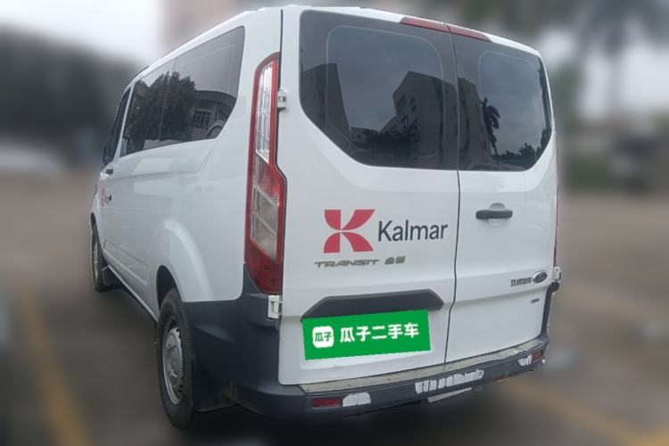 Used Ford Transit 2020 2.0T Diesel Multi-Function Commercial Vehicle Mid-Chassis Low-Roof Design with Dual Rear Doors Meeting China VI Emission Standards Rear Left 45 Deg