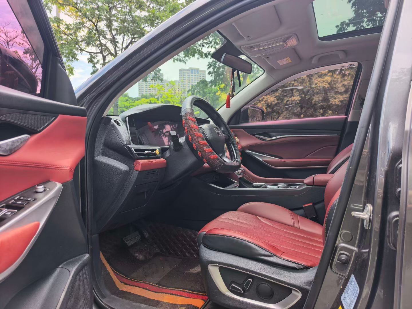 Avant de la voiture