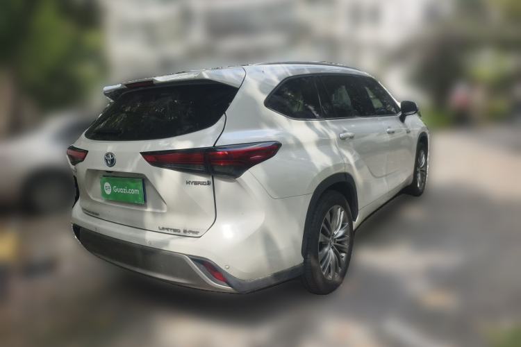 Used Toyota Highlander 2022 Dual-Engine 2.5L Four-Wheel Drive Supreme Edition 7-Seater Rear Right 45 Deg