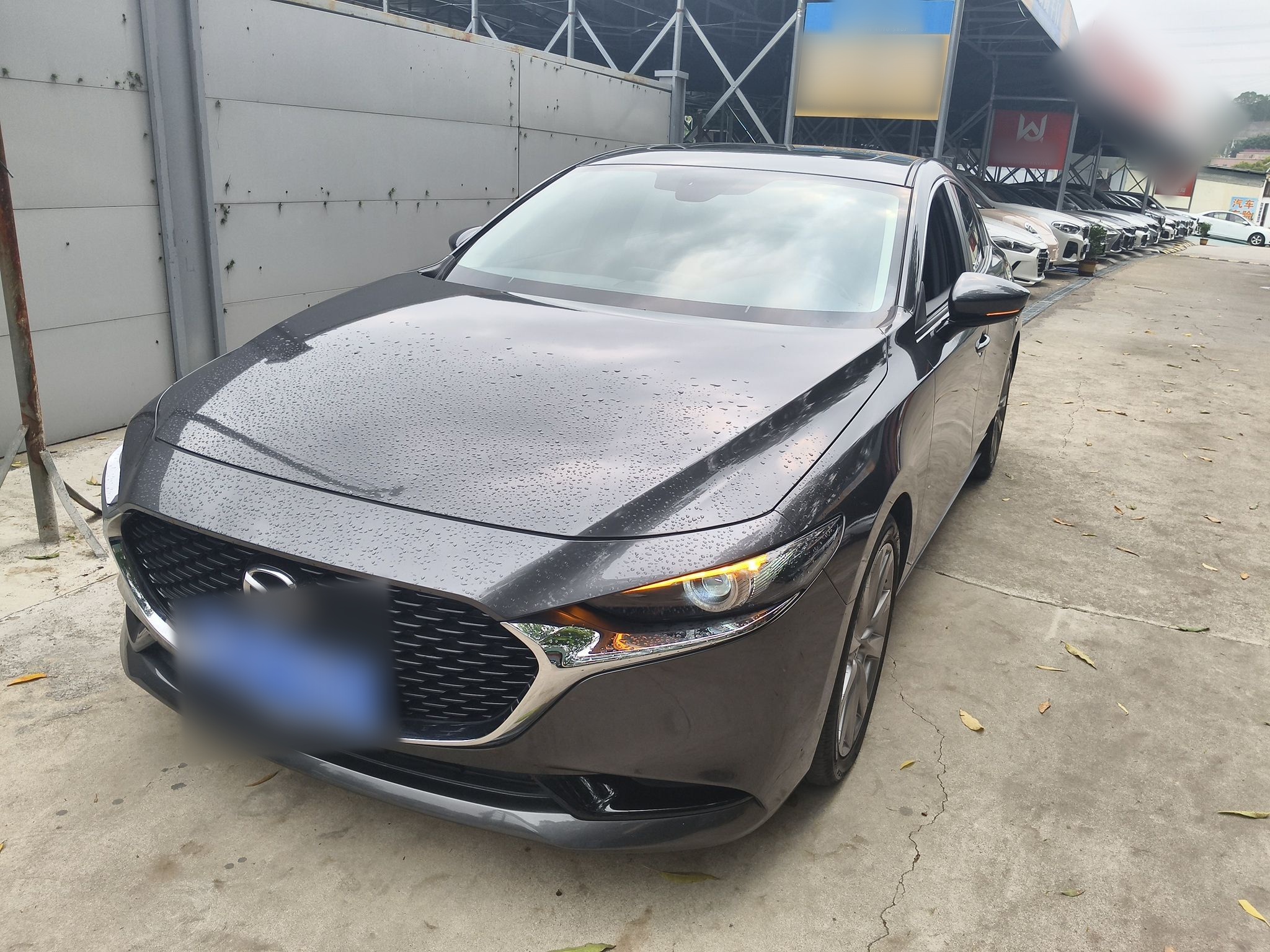 تحت مقدمة السيارة