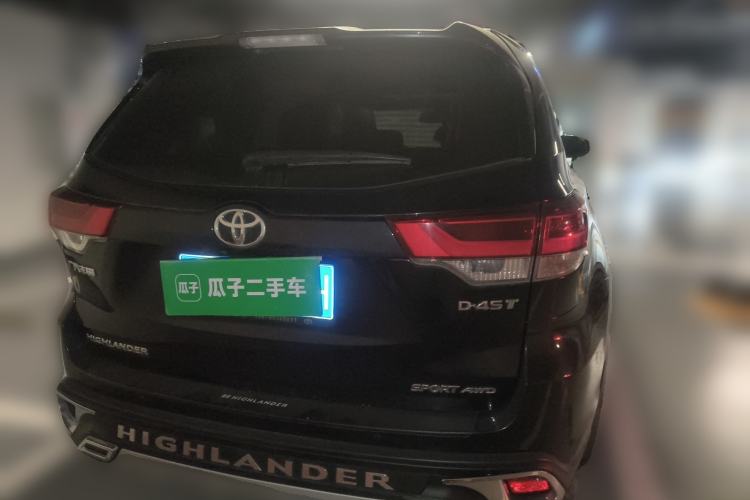 Used Toyota Highlander 2018 2.0T Four-Wheel Drive Luxury Edition 7 Seats China V Emission Standard

