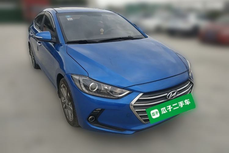 Used Hyundai Elantra (6th Generation / Lingdong) 2016 1.6L Automatic ZhiXuan – Elite Version Front Right 45 Deg