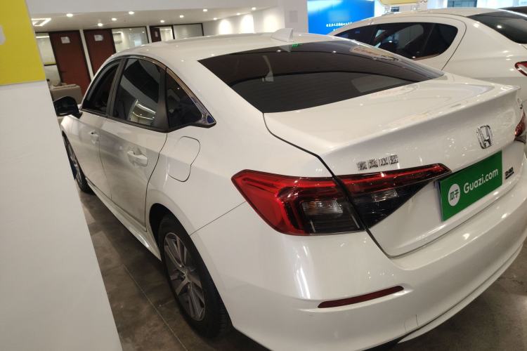 Used Honda Civic 2023 240TURBO CVT Dynamic Edition Rear Left 45 Deg