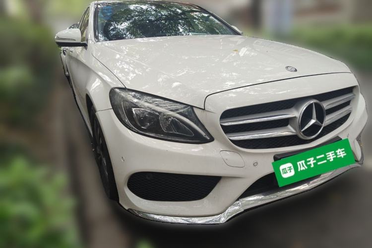 Used Mercedes-Benz C-Class 2016 C 200 L Sport Edition Front Right 45 Deg