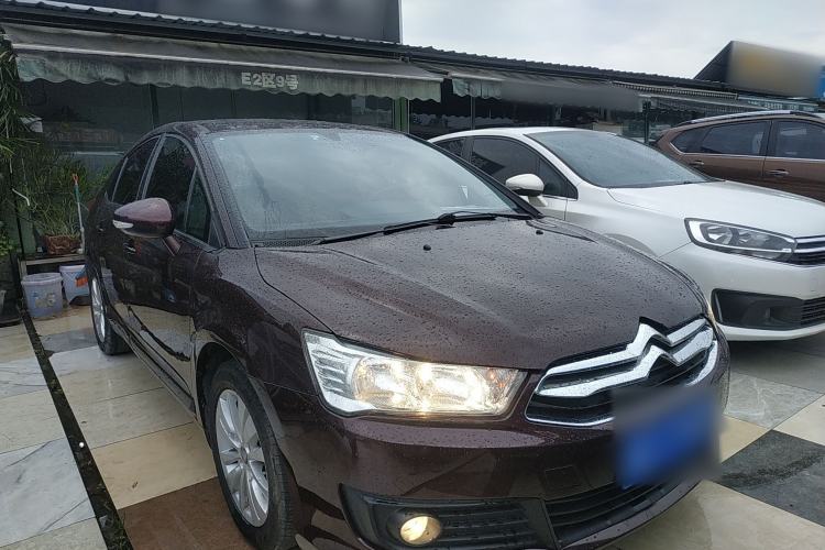 Used Citroen C-Quatre 2013 Sedan 1.6L Automatic Prestige Model Front Right 45 Deg