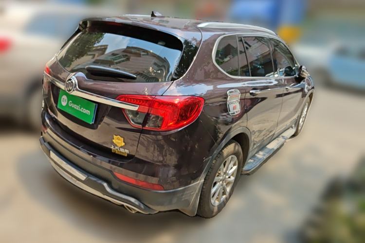 Used Buick Envision 2017 20T Two-Wheel Drive Luxury Model Rear Right 45 Deg