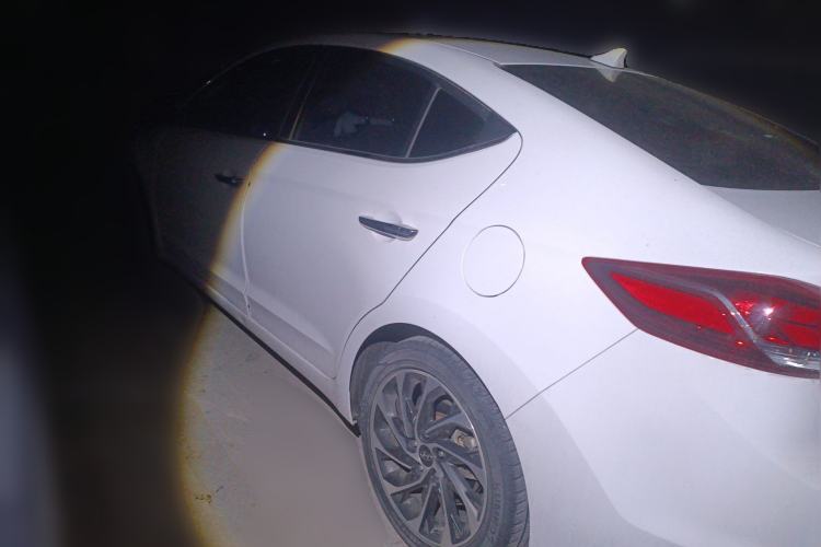 Used Hyundai Elantra (6th Generation / Lingdong) 2019 1.4T Dual-Clutch Xuan Dong · Dynamic Model Rear Left 45 Deg