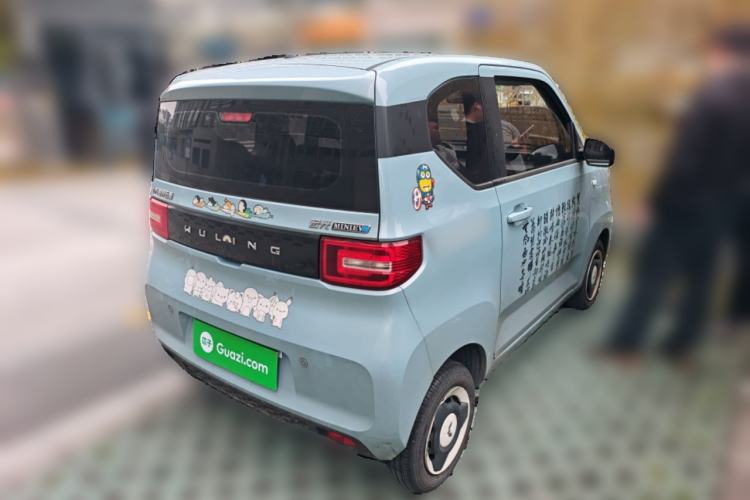 Used Wuling Hongguang MINIEV 2022 Zizai Version Lithium Iron Phosphate Rear Right 45 Deg