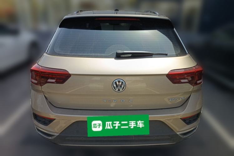 Used Volkswagen T-ROC 2020 280TSI DSG Two-Wheel-Drive Luxury Version Rear