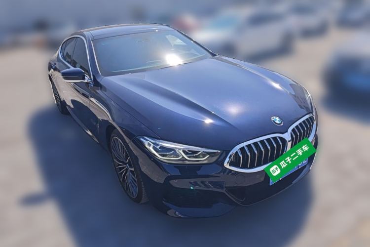 Used BMW 8 Series 2019 840i 4-Door Gran Coupe M Sport Package Front Right 45 Deg