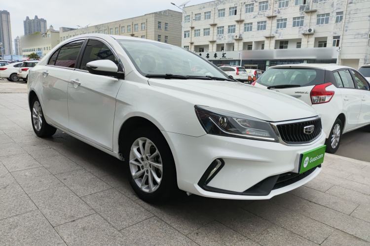 Used Geely Auto Emgrand 2021 UP 1.5L CVT Luxury Model Front Right 45 Deg