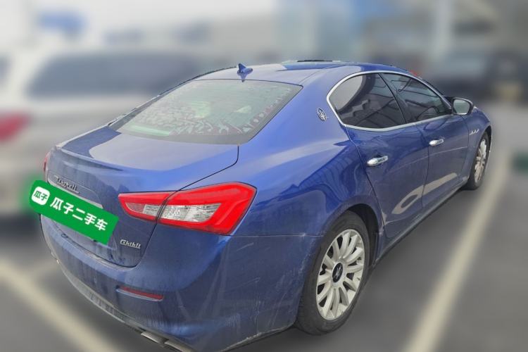 Used Maserati Ghibli 2018 Revised Version 3.0T Standard Edition Rear Right 45 Deg