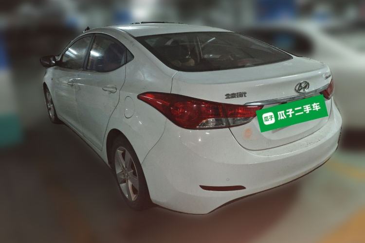 Used Hyundai Elantra (5th Generation / Langdong) 2012 1.6L Automatic Fashion Edition Rear Left 45 Deg