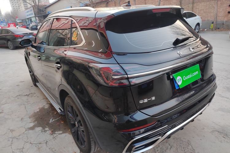 Used Hongqi HS5 2025 2.0T Two-Wheel Drive 600 000-Vehicle Commemorative Edition Rear Left 45 Deg