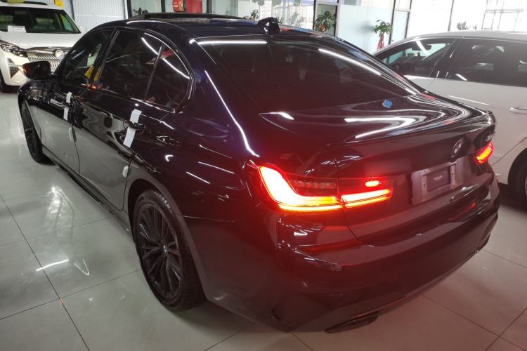 Used BMW 3 Series 2020 Facelifted 325Li M Sport Night Edition Package Rear Left 45 Deg