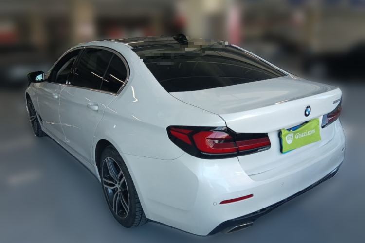 Used BMW 5 Series 2021 Restyled 530Li Leading Edition Luxury Package Rear Left 45 Deg