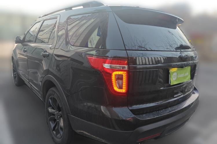 Used Ford Explorer 2013 3.5L Deluxe Model Rear Left 45 Deg